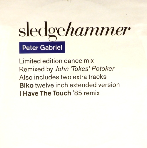 виниловая пластинка Sledgehammer (Limited Edition Dance Mix)