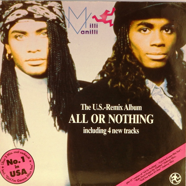 виниловая пластинка All or Nothing. The U.S.-Remix Album including 4 new tracks