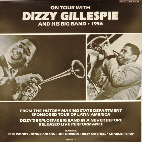 виниловая пластинка On tour with Dizzy Gillespie and his big band 1956