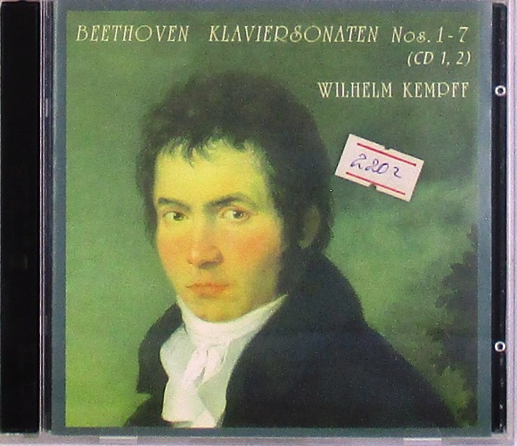 cd-диск Klaviersonaten Nos. 1-7 (2CD)