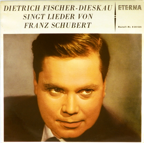 виниловая пластинка Franz Schubert. Dietrich Fischer-Dieskau Singt Lieder Von Franz Schubert