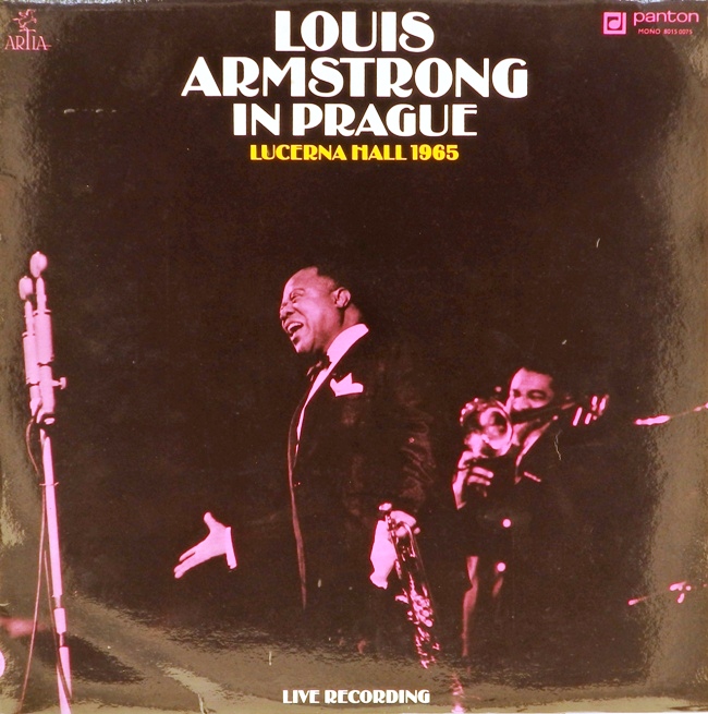виниловая пластинка Louis Armstrong in Prague. Lucerna Hall, 1965- Live
