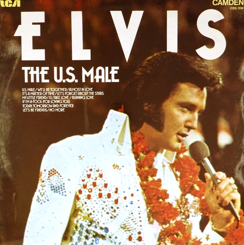 виниловая пластинка Elvis the U.S. male