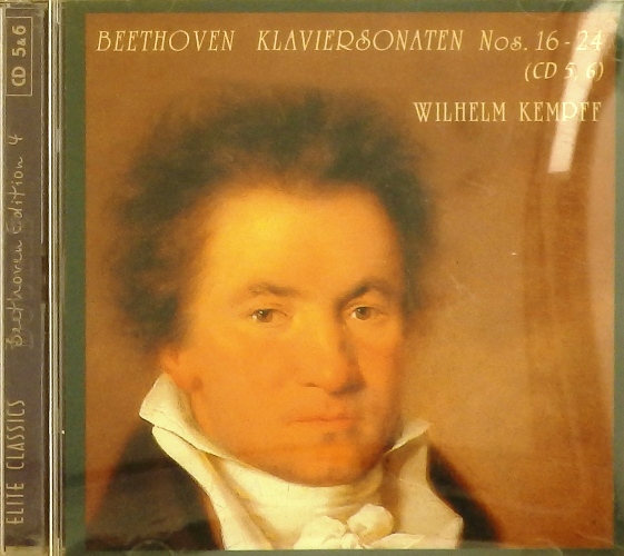 cd-диск Вильгельм Кемпф (фортепиано) / Beethoven Klaviersonaten № 16-24 / CD 5-6 (2×CD)