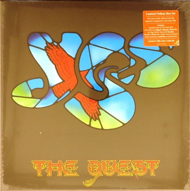 виниловая пластинка The Quest (2 LP, Glow in the dark vinyl, Box Set, 2 CD, Blue-ray, Booklet, Poster, Slipmat, Metal pin) `