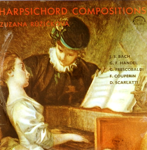 виниловая пластинка Bach, Handel, Frescobaldi, Couperin, Scarlatti. Harpsichord Compositions
