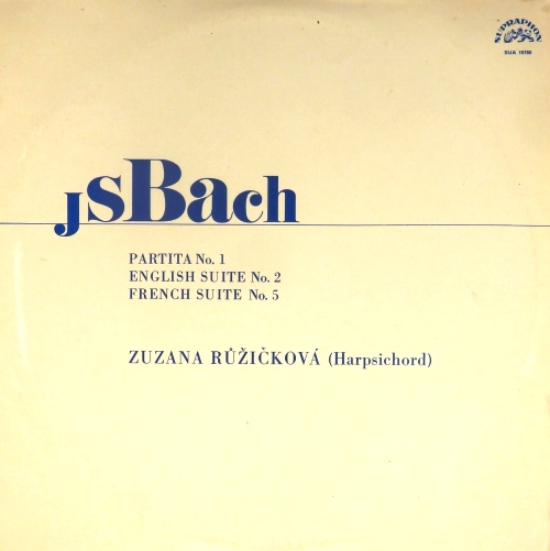 виниловая пластинка J.S. Bach. Partita No.1 / English Suite No.2 / French Suite No.5