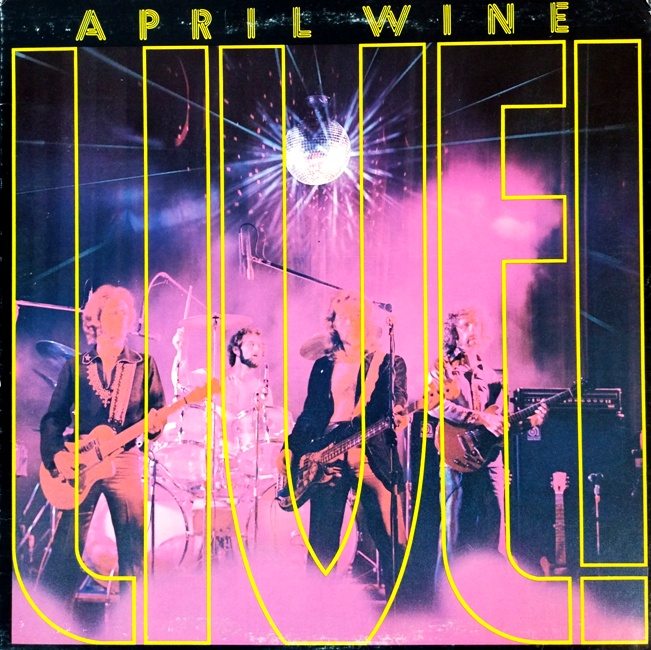 виниловая пластинка April Wine Live