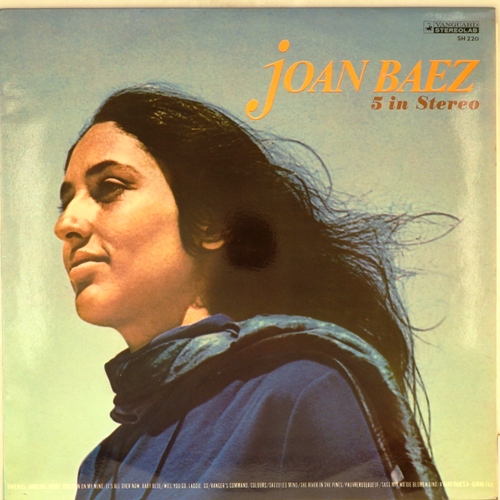 виниловая пластинка Joan Baez. Vol. 5