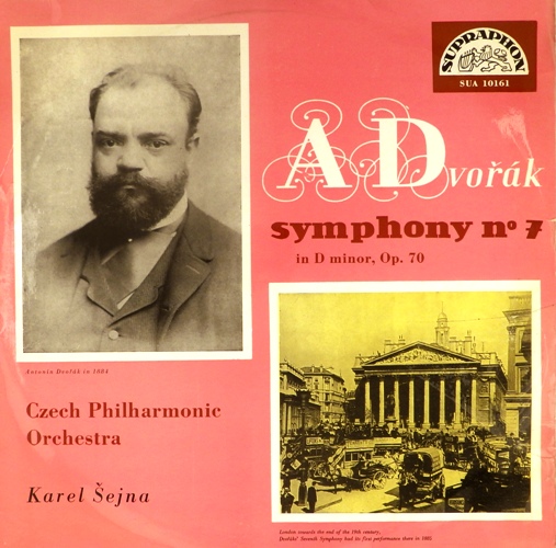 виниловая пластинка Antonin Dvorak. Symphony No.7 In D-Minor, Op.70