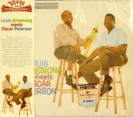 cd-диск Louis Armstrong Meets Oscar Peterson