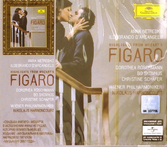 cd-диск Highlights From Mozart's Figaro