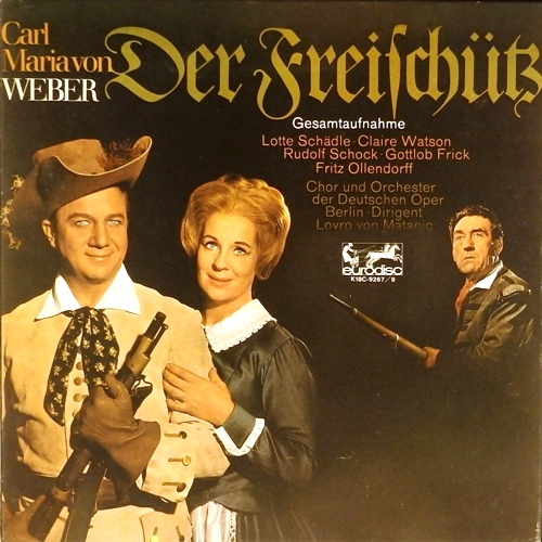 виниловая пластинка Carl Maria von Weber, Der Freischutz (3LP, Box-Set)