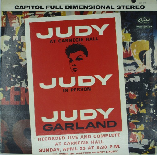 виниловая пластинка Judy  at Carnegie Hall (2 LP)