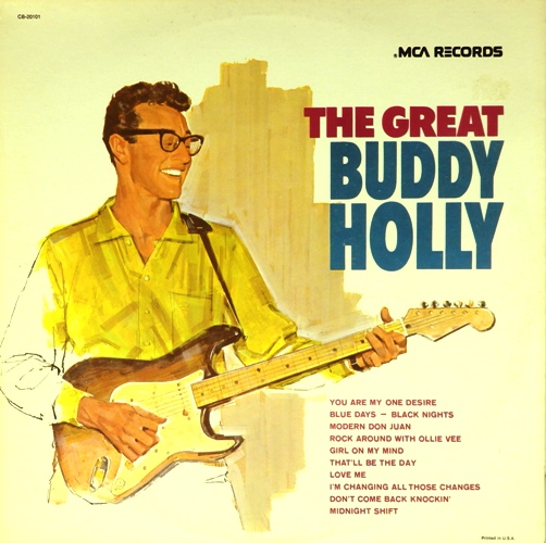 виниловая пластинка The great Buddy Holly