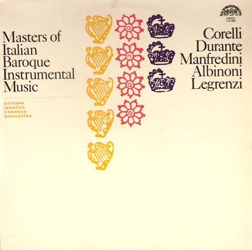 виниловая пластинка Corelli, Durante, Manfredini, Albinoni, Legrenzi. Masters Of Italian Baroque Instrumental Music