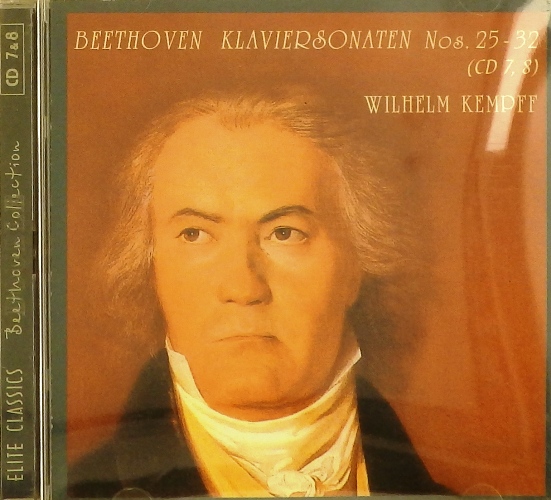 cd-диск Вильгельм Кемпф (фортепиано) / Beethoven Klaviersonaten № 25-32 / CD 7-8 (2×CD)