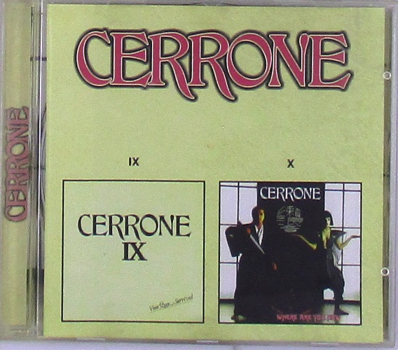 cd-диск Cerrone IX -Your Love Survived / Cerrone X - Where Are You Now (CD)