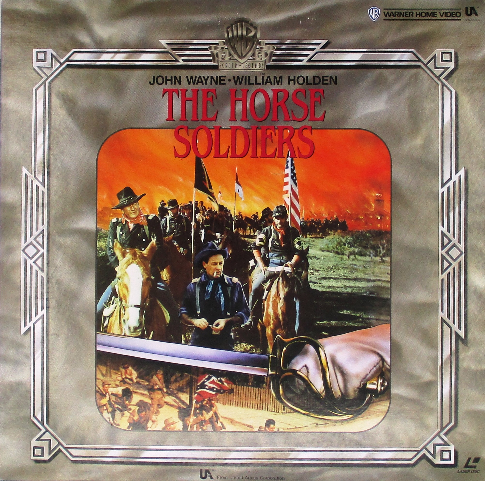 laserdisc Кавалеристы (The Horse Soldiers) (LaserDisc)