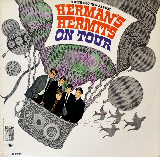 виниловая пластинка Herman's Hermits on Tour (Their Second Album!)